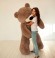 Медведь гигант Тимоша 230 см (кофейный)